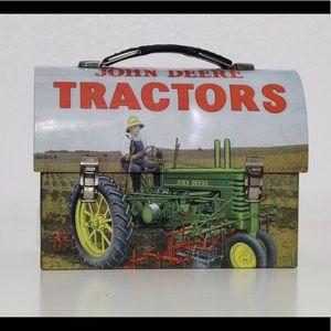 John Deere tin lunch box
